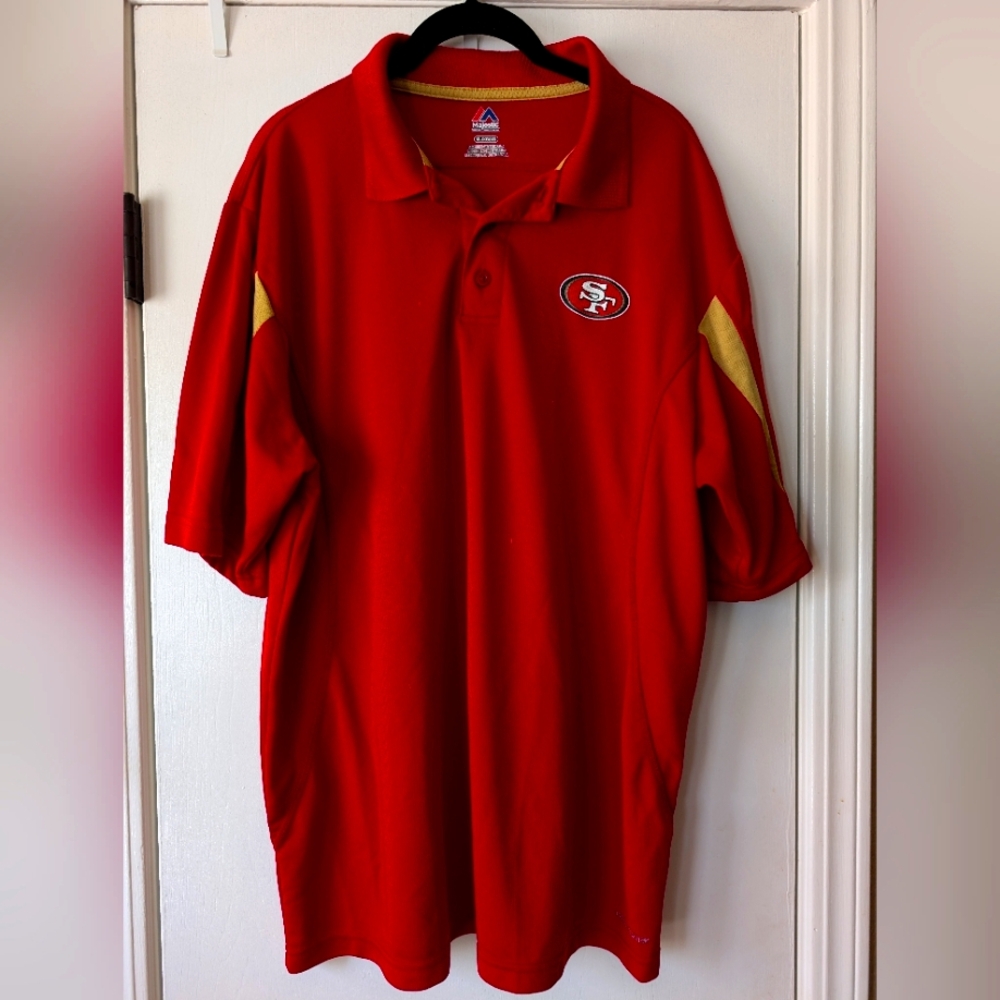 Majestic NFL SF San Francisco 49ers polo XL